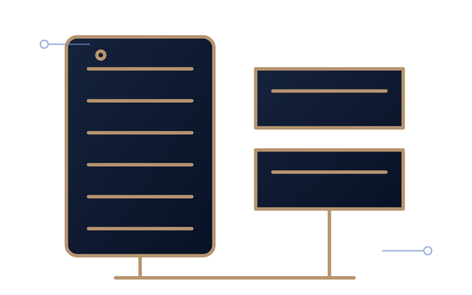 Rack, switches, servidores e conexões organizadas