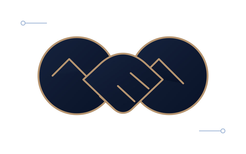 Representação da parceria estratégica entre a DW e a Byte Work